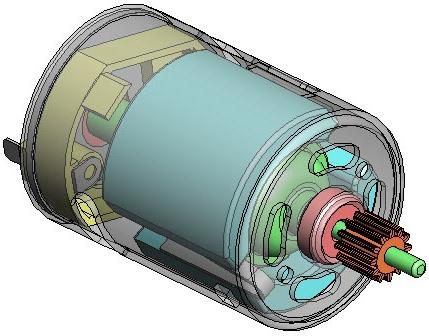 DC elektrisk motor: enhet, drift, applikasjon