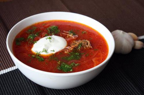 deilig borsch med lam