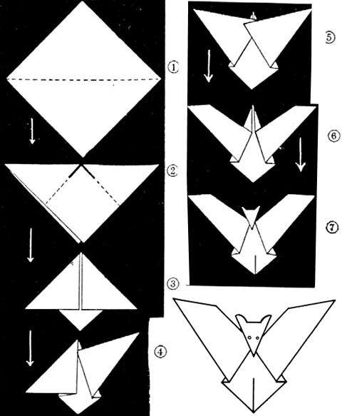 Master-klasse: bat-origami flaggermus