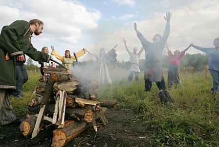 rituelle folklore av det russiske folket