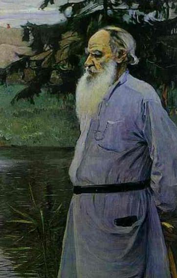 Portrett av Tolstoy Leo Nikolayevich - Russlands største maleri