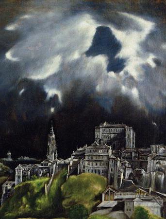 "Utsikt over Toledo" El Greco - et av de første europeiske landskapene