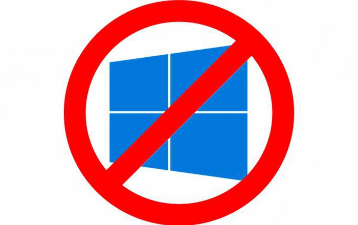 oppdatering til Windows 10 er klar til å avbryte