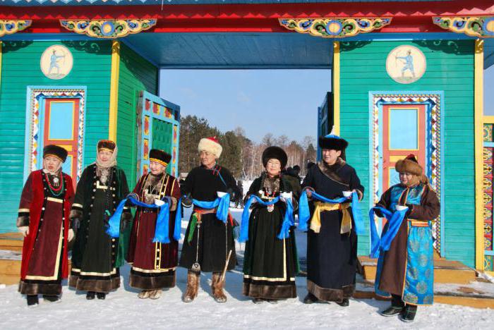 Tradisjoner og skikker av Buryat-folket