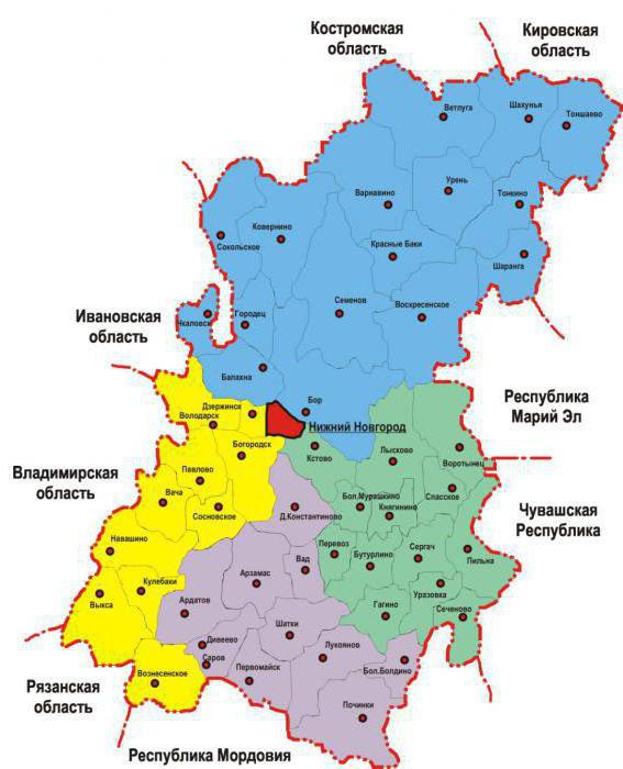 Nizhny Novgorod region befolkning