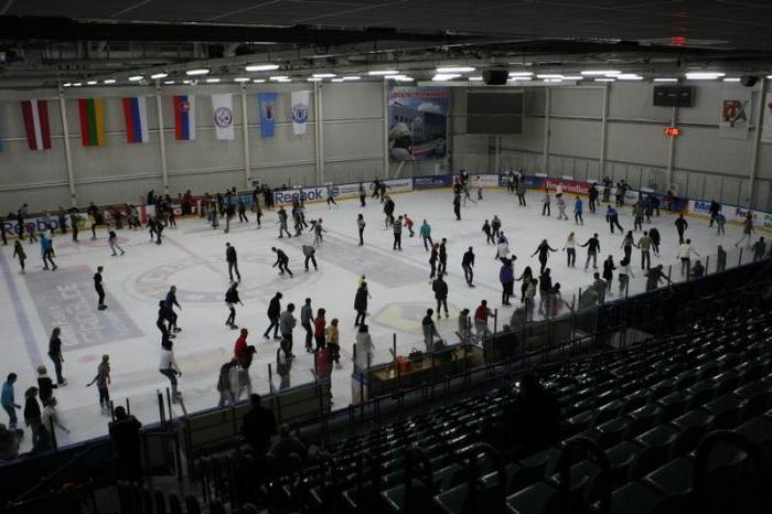 Minsk Ice Palace på Pritytsky - det største idrettsanlegget i Hviterussland