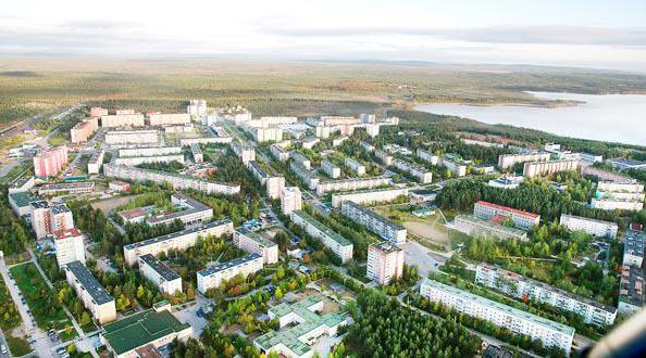 Murmansk region, Polyarnye Zori: kjent med byen