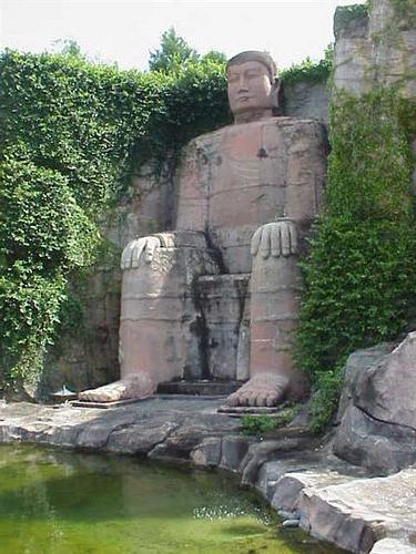 Buddha statue i Kina