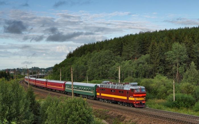 Trans-Siberian Railway er en arterie av et stort land