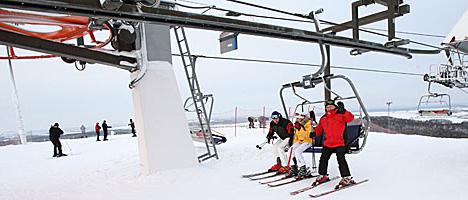 Yakut-fjellene er det beste skianlegget