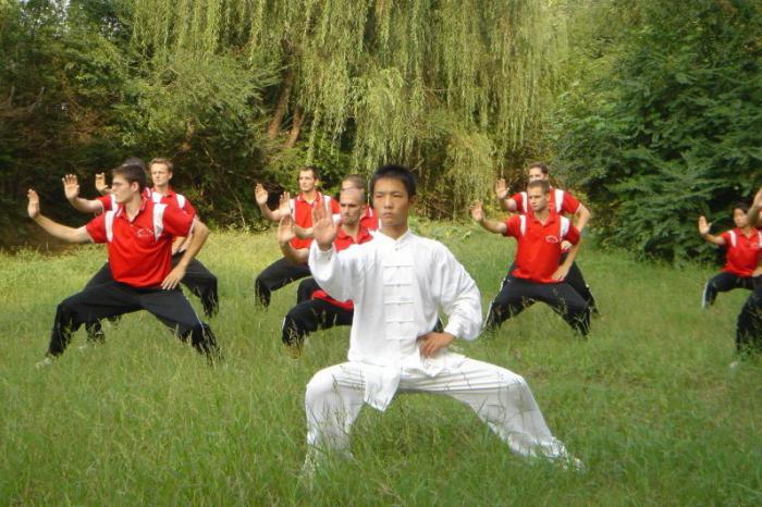 Kinesisk gymnastikk Tai Chi. Ancient Chinese terapeutisk gymnastikk. Beskrivelse av øvelser