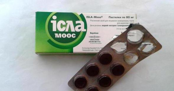 Er det mulig å bruke pastiller av isla moos hos barn